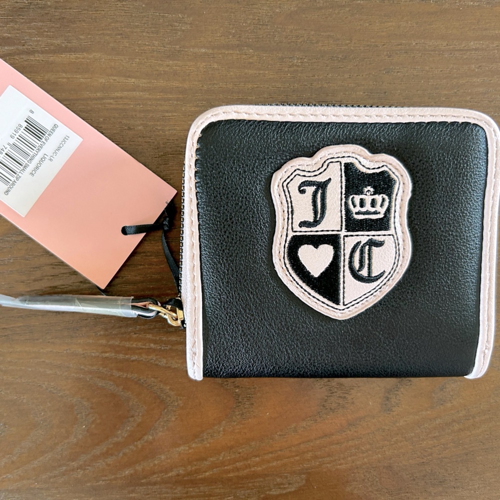 Liquorice and pink Juicy wallet